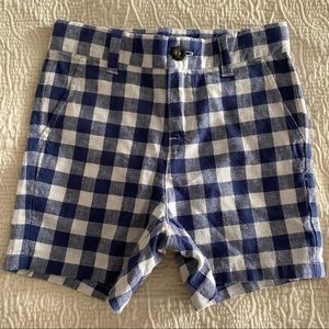 Janie and Jack Gingham Shorts